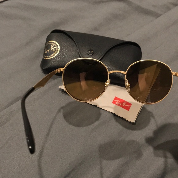 Gold pink sunglasses - Picture 5 of 5